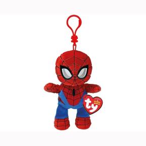 TY Beanie Babies Χνουδωτό Κλιπ Spiderman 8,5εκ 1607-34010