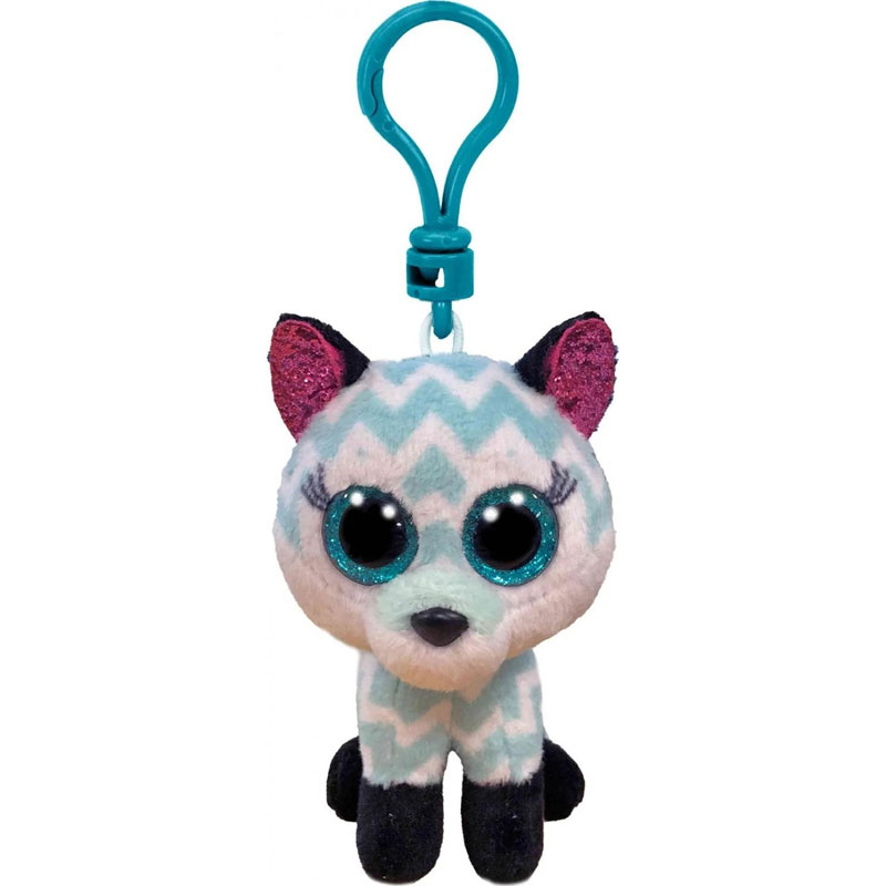 TY Beanie Babies Χνουδωτό Κλιπ Αλεπού Τιρκουάζ 8,5εκ 1607-35249