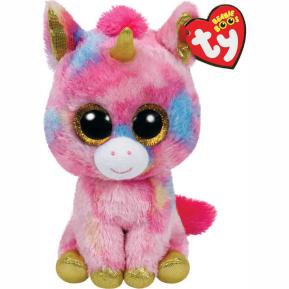 TY Beanie Boos Χνουδωτό Fantasia  Μονόκερος Πολύχρωμος 15εκ. 1607-36158