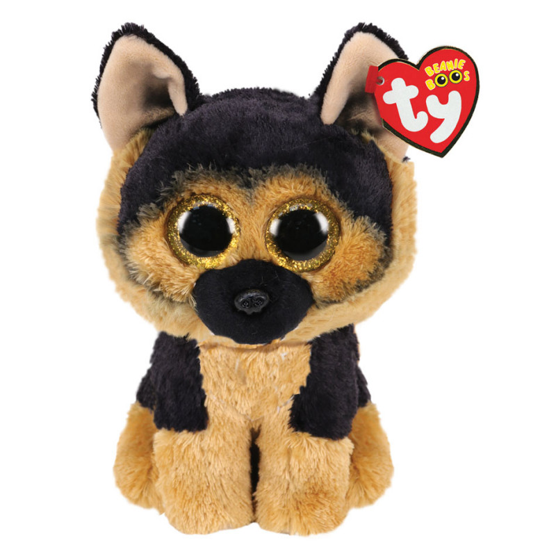 TY Beanie Boos Spirit Χνουδωτό Σκυλάκι Γερμανικός Ποιμενικός Καφέ Και Μαύρο 15εκ 1607-36309