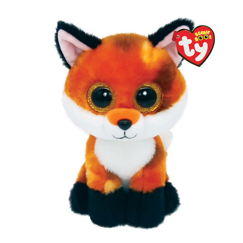 TY Beanie Boos Meadow Χνουδωτό Αλεπού Πορτοκαλί 15εκ 1607-36379