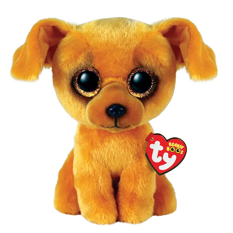 TY Beanie Boos Zuzu Χνουδωτό Σκυλάκι Καφέ 15εκ 1607-36393