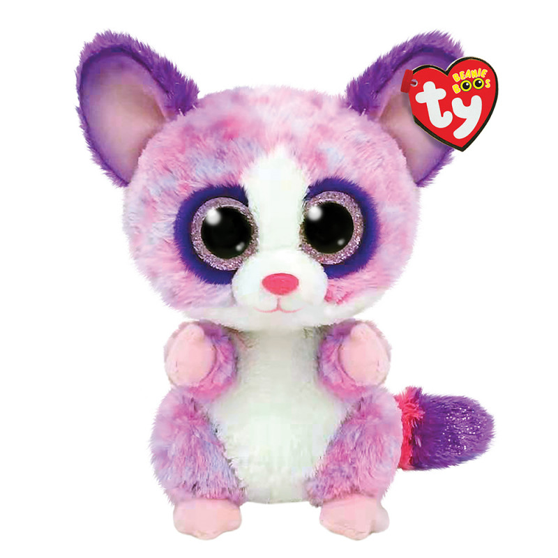 TY Beanie Boos Becca Χνουδωτό Γαλάγος Μωρό Ροζ 15εκ 1607-36395