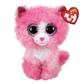 TY Beanie Boos Fiona Reagen Χνουδωτή Γατούλα Ροζ 1607-36479