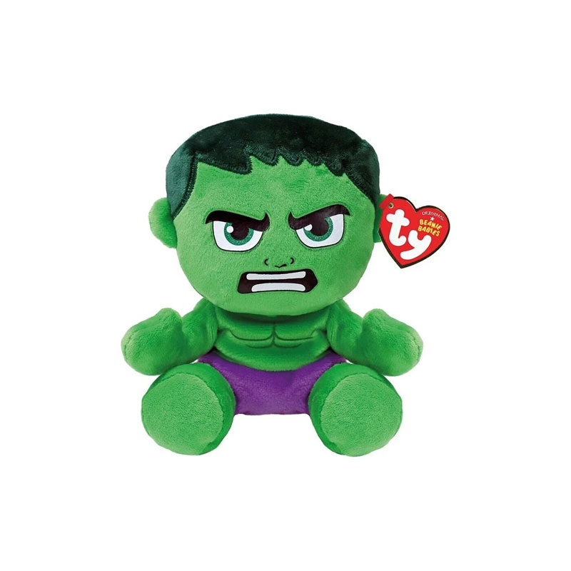 TY Beanie Babies Χνουδωτό Hulk 15εκ. 1607-44004