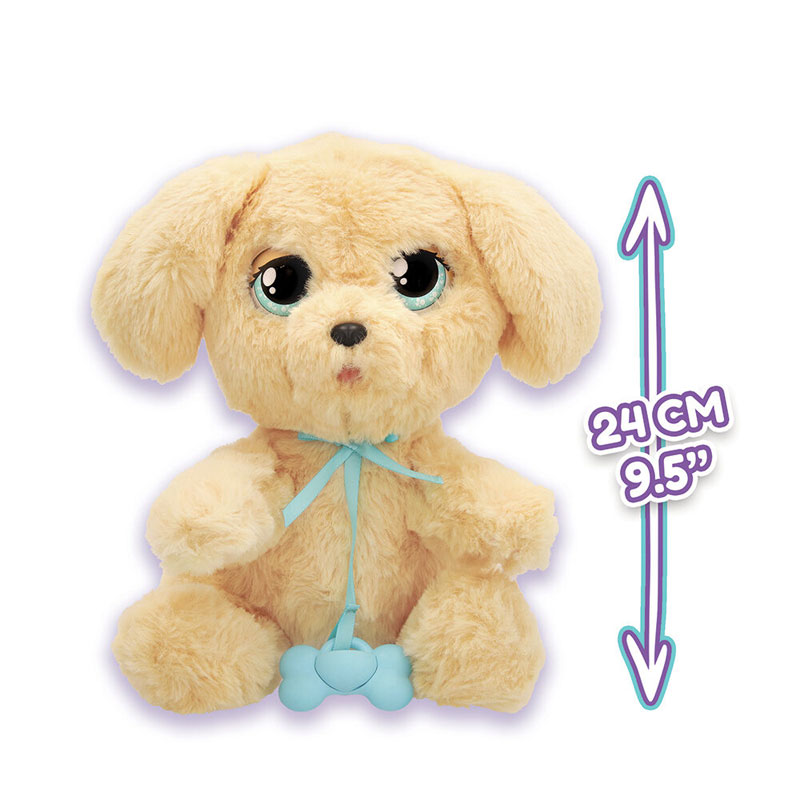 AS Company Baby Paws Μωράκια Κουταβάκια Wave 3 Λούτρινο Διαδραστικό Λαμπραντόρ 24cm