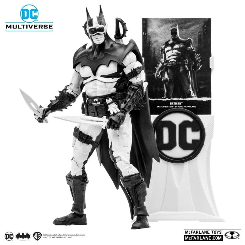 McFarlane DC Multiverse:Φιγούρες Δράσης GLC Batman by Todd (Sketch Edition) 18cm 17061