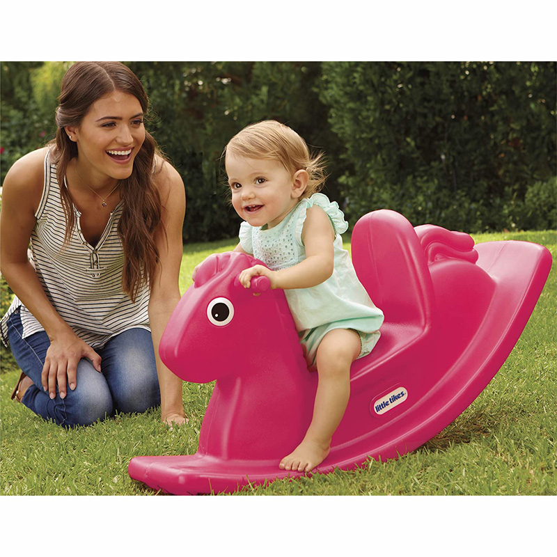 Little Tikes Τραμπάλα Κουνιστό αλογάκι Ride on Ροζ 173943E3