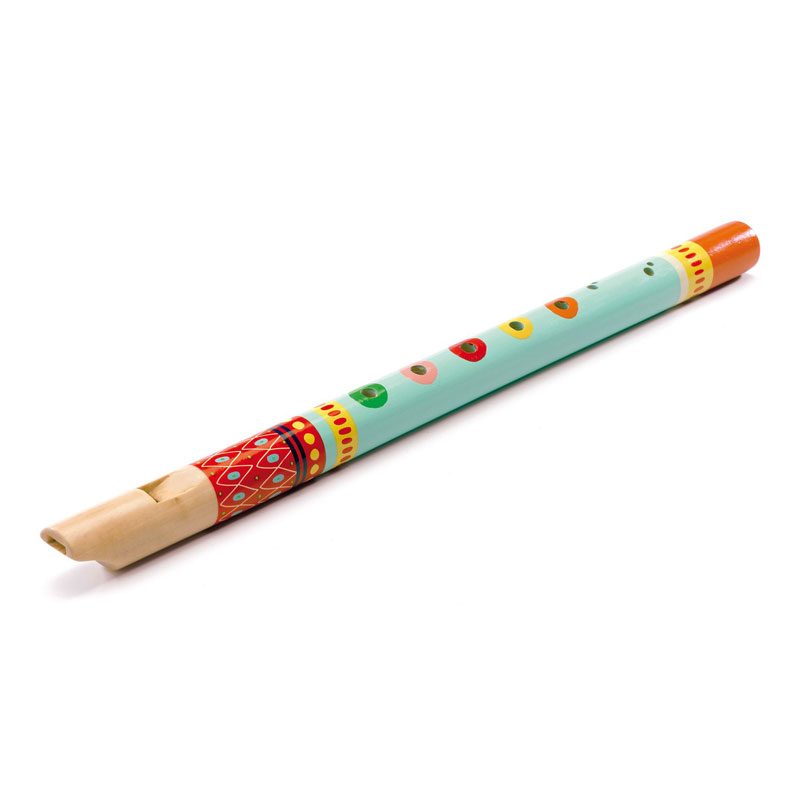 Djeco Animambo Ξύλινη Φλογέρα Πολύχρωμη 30cm 06010