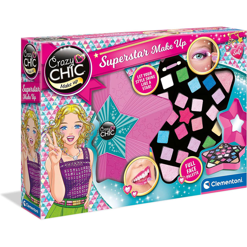 Clementoni Crazy Chic Superstar Make-Up 17650