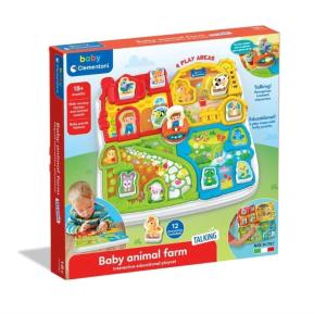 Baby Clementoni Βρεφικό Παιχνίδι Interactive Baby Animal Farm 17723