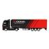 Bburago Μεταλλική Νταλίκα Mercedes Benz Actros Yokohama 1/43 Hauler Trailer (18-31480)