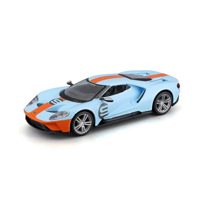 Burago Μεταλλικό Αγωνιστικό Αυτοκινητάκι 2019 Ford GT 1:32
