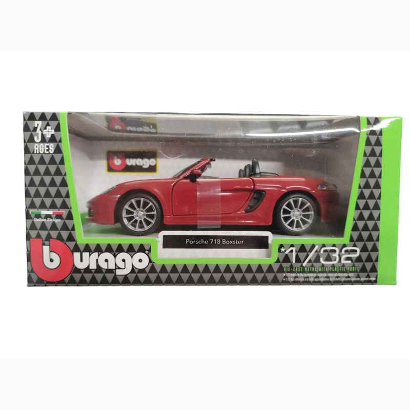 Burago Car Model 1/32 Porsche 718 Boxster