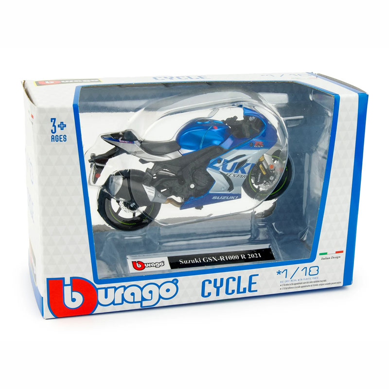 Bburago Μηχανές Cycles 1:18 Suzuki GSX-R1000 R 2021