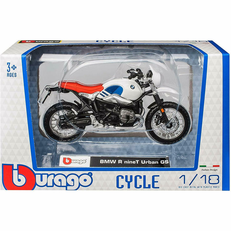 Bburago Μηχανή Cycle 1:18 BMW R Ninet Urban GS