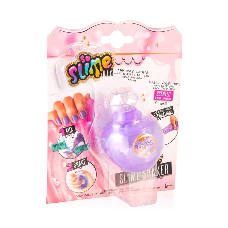 AS Company So Slime Slimeglam Μονό Βαζάκι Μωβ Μπουκαλάκι Αρώματος