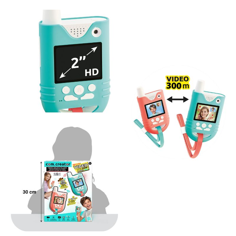 Com Creator Σετ 2 Walkie - Talkie με Video Creator 1863-42348