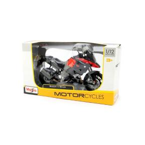 Maisto Μηχανή 1:12 Suzuki V-Strom Red and Black 19130