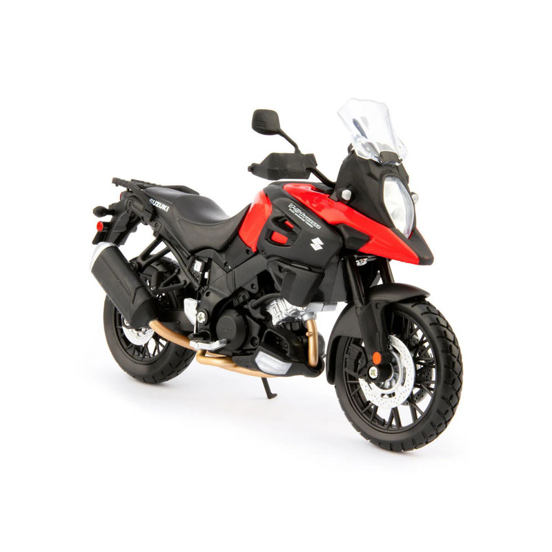 Maisto Μηχανή 1:12 Suzuki V-Strom Red and Black 19130