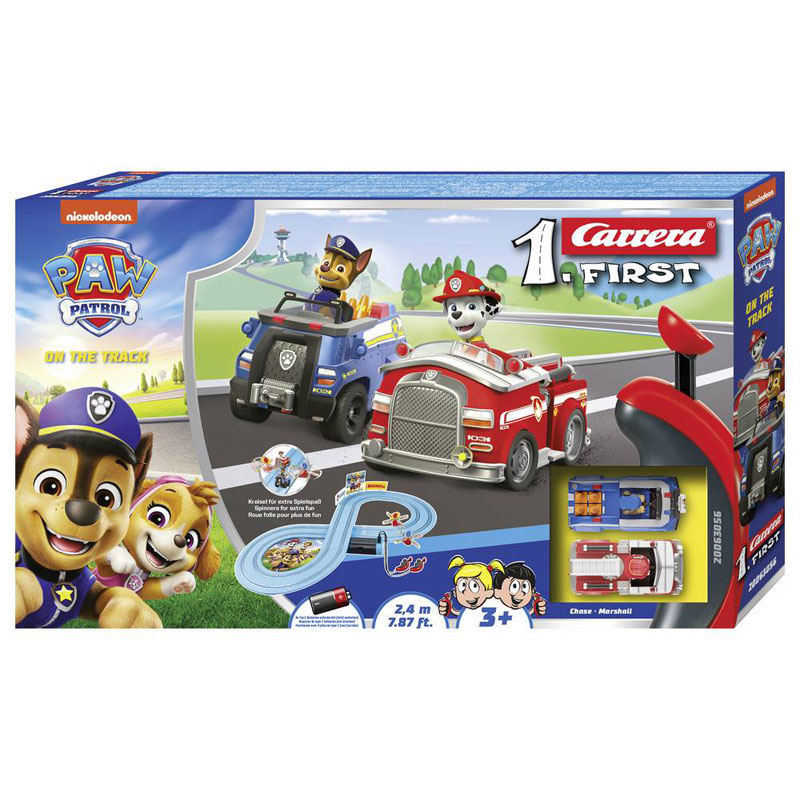 Carerra GO!!! Slot 1.First: Paw Patrol - Chase & Marshall On the Track 1:50 20063056