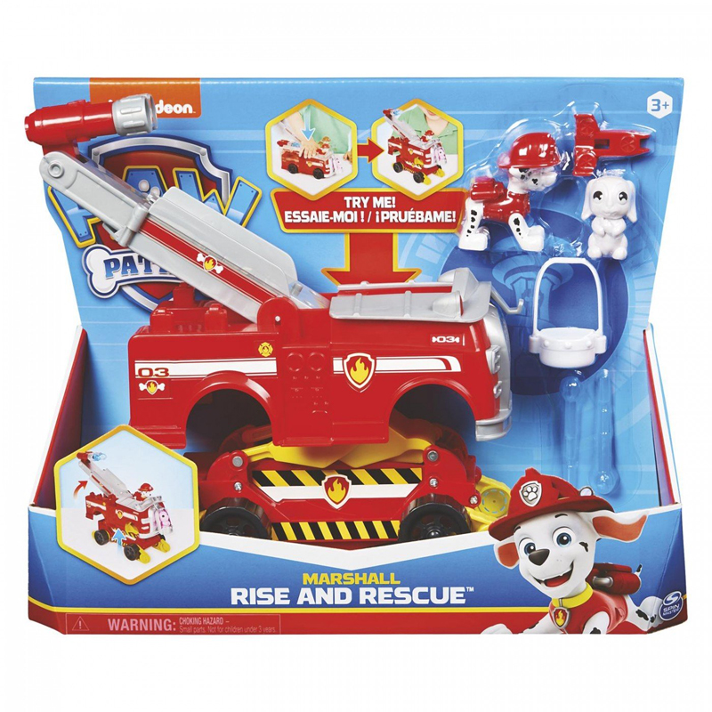 Spin Master Paw Patrol Οχήμα Διάσωσης Με Φιγούρα Marshall 20133578