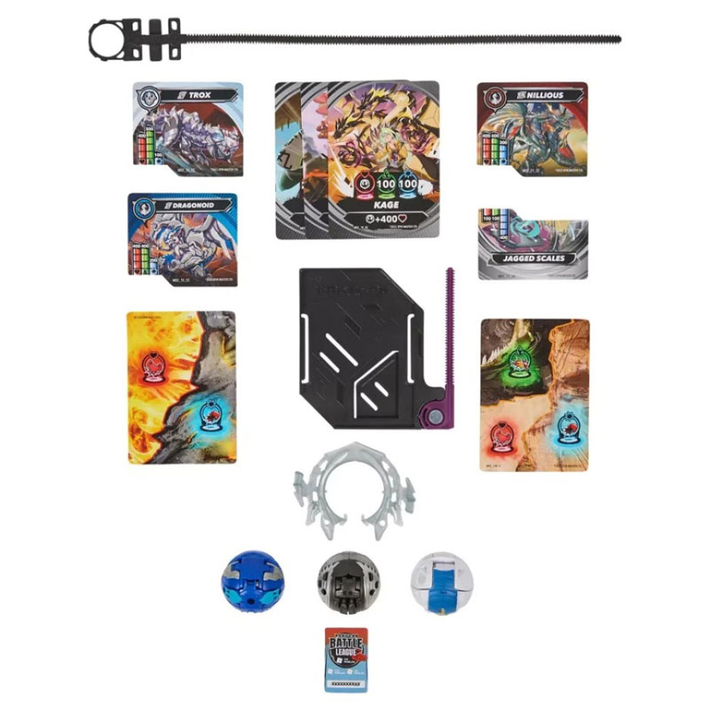 Spin Master Bakugan Starter Pack - Special Attack Nillious/Titanium Dragonoid/Titanium Trox 20142185