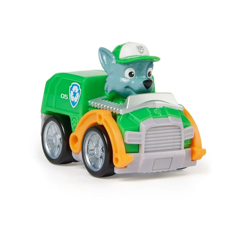Spin Master Paw Patrol Pup Squad Racers - Rocky 5cm 20148849