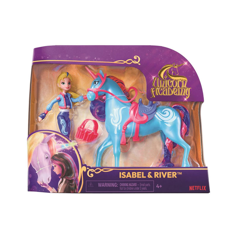 Spin Master Unicorn Academy Doll & Unicorn - Isabel & River 20149005