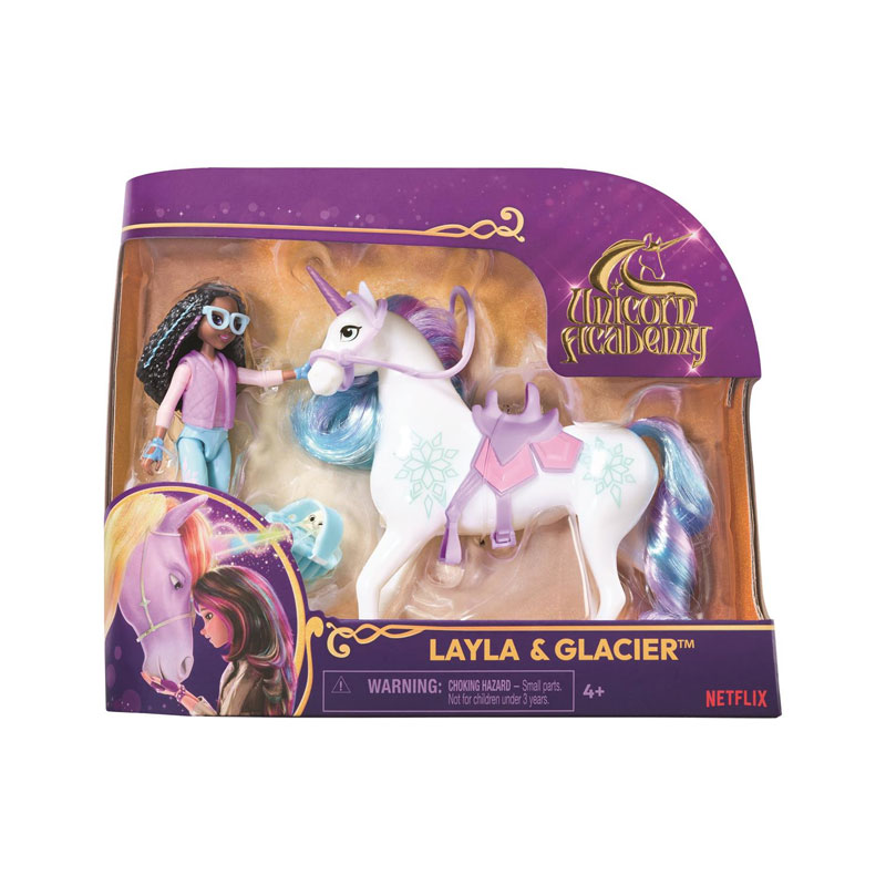 Spin Master Unicorn Academy Doll & Unicorn - Layla & Glacier 20149006