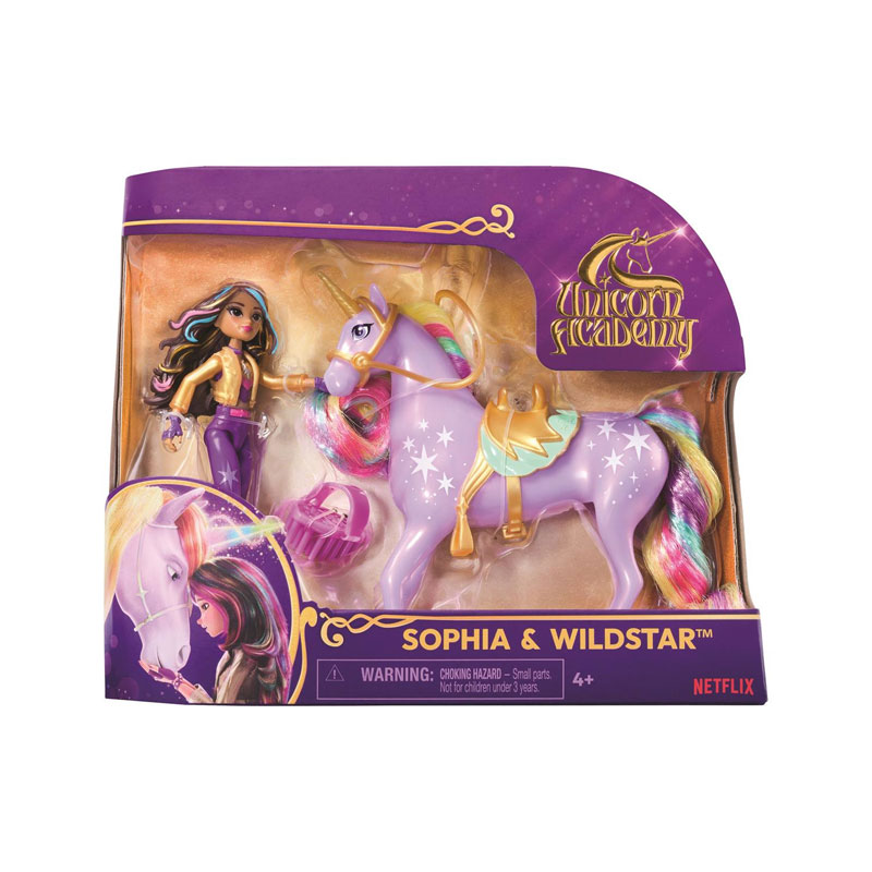Spin Master Unicorn Academy Doll & Unicorn - Sophia & Wildstar 20149007