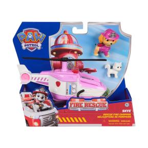 Spin Master Paw Patrol Fire Rescue Vehicle - Skye Rescue Fire Chopper Vehicle 20151505