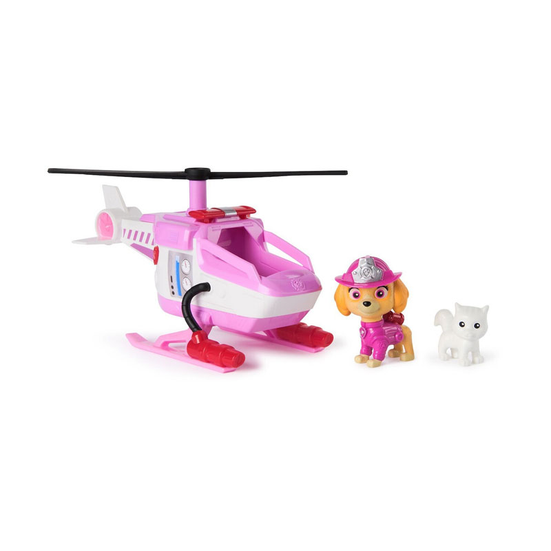 Spin Master Paw Patrol Fire Rescue Vehicle - Skye Rescue Fire Chopper Vehicle 20151505