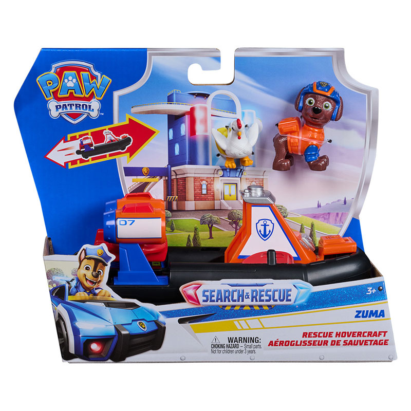 Spin Master Paw Patrol Search & Rescue Vehicle Playset - Zuma Rescue Hovercraft 20155161