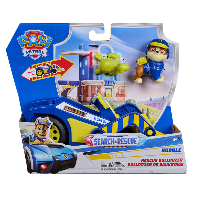 Spin Master Paw Patrol Search & Rescue Vehicle Playset - Rumble Rescue Bulldozer 20156332