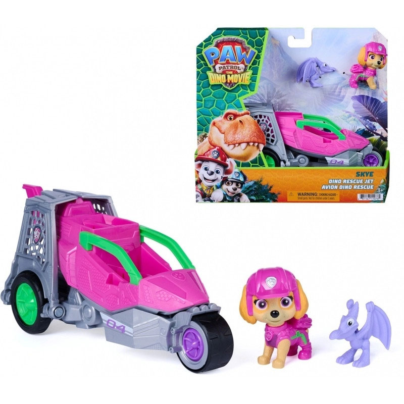 Spin Master Paw Patrol The Dino Movie - Skye Dino Rescue Jet 20156631