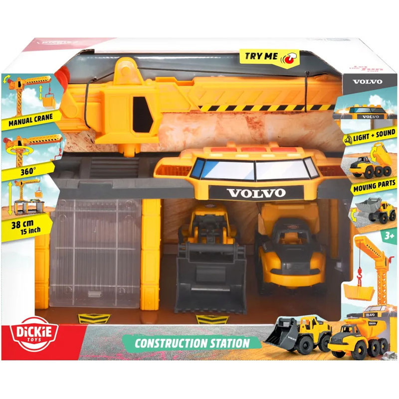 Dickie Toys  F/W Volvo Construction Station 203726009