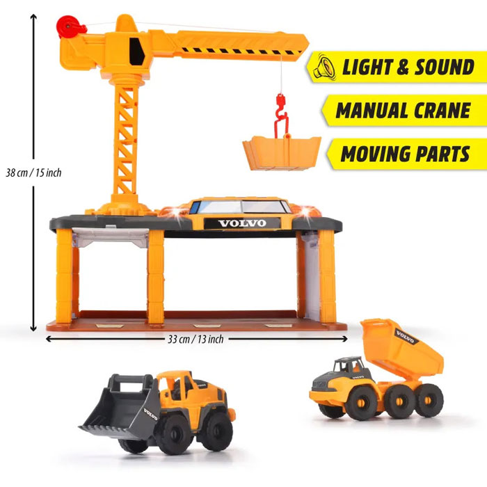 Dickie Toys  F/W Volvo Construction Station 203726009