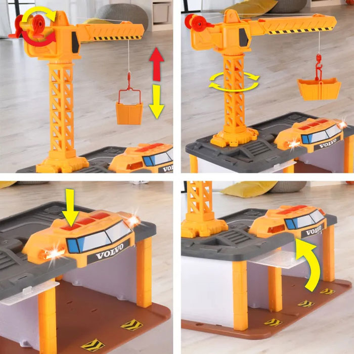 Dickie Toys  F/W Volvo Construction Station 203726009