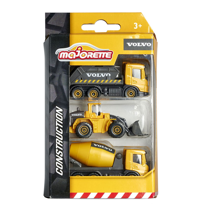 Majorette Volvo 3 Pieces Set A