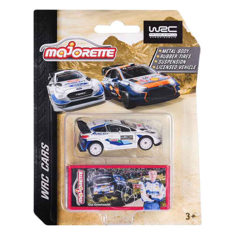 Majorette WRC Rally 2018 Ford Fiesta 44 Gus Greensmith