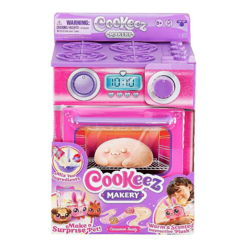 Cookeez Makery Μαγικό Φουρνάκι με Ζωάκι Έκπληξη Ροζ 23502