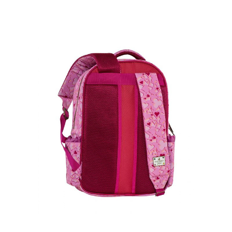 Graffiti Τσάντα Πλάτης Δημοτικού Santoro Gorjuss 3 θέσεων Pink 237213