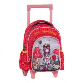 Graffiti Σακίδιο Trolley Νηπίου Santoro Gorjuss Secrets of Wonderland Κόκκινο 237241