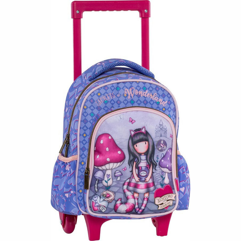 Σακίδιο Trolley Νηπίου Santoro Gorjuss Secrets of Wonderland Λιλά 237241