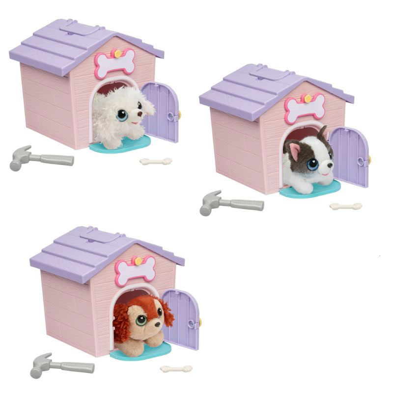 Giochi Preziosi Little Live Pets My Puppy's Home Ροζ Σπιτάκι με κουταβάκι έκπληξη