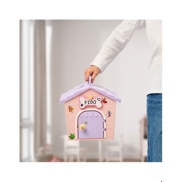 Giochi Preziosi Little Live Pets My Puppy's Home Ροζ Σπιτάκι με κουταβάκι έκπληξη