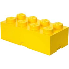 LEGO Storage Brick 8 Yellow Κουτί Αποθήκευσης LEGO Στοιβαζόμενο 299021