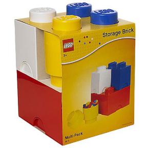 LEGO Storage Brick Multi Pack (4 PCS) Κουτί Αποθήκευσης LEGO Στοιβαζόμενο 299120