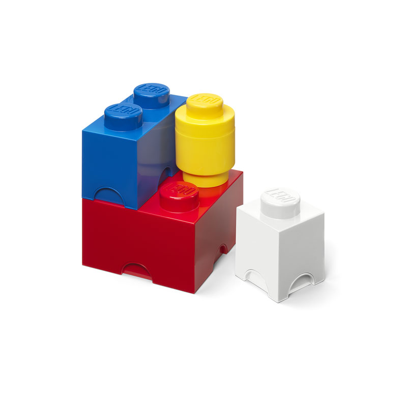 LEGO Storage Brick Multi Pack (4 PCS) Κουτί Αποθήκευσης LEGO Στοιβαζόμενο 299120